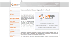 Desktop Screenshot of hrrp.eu